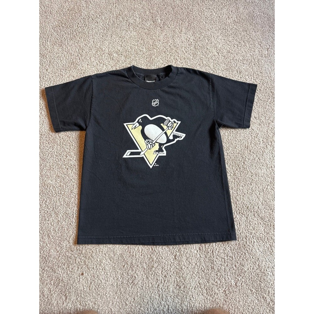 Evgeni Malkin Pittsburgh Penguins Reebok Youth NHL Shirt Size Large